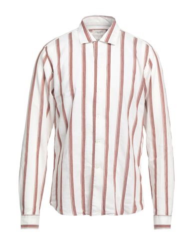 Tintoria Mattei 954 Man Shirt Pastel Pink Size 15 ½ Cotton, Linen