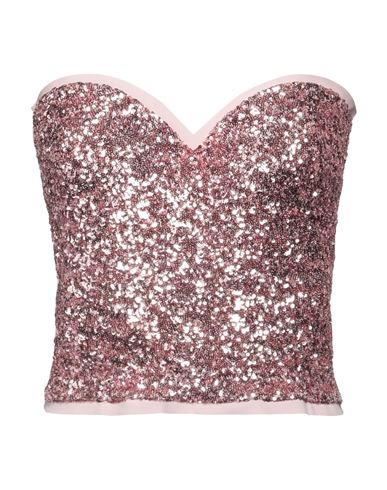 Chiara Boni La Petite Robe Woman Top Pink Size 8 Polyamide, Elastane, Polyester