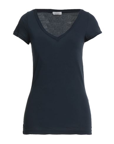 Crossley Woman T-shirt Midnight Blue Size S Cotton In Blue