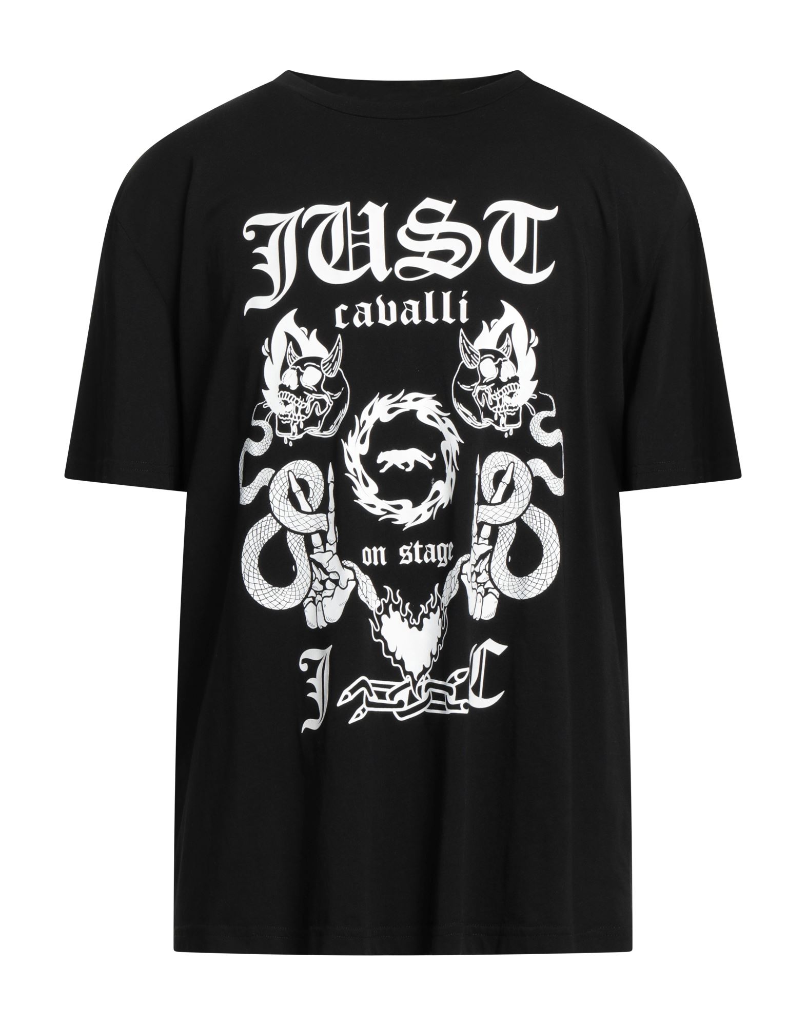 Just Cavalli T-shirts In Black