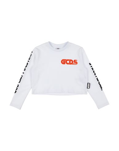 Gcds Mini Babies'  Toddler Girl T-shirt White Size 6 Cotton