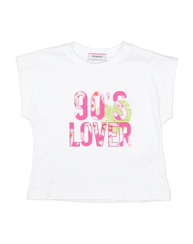 Pinko Up Babies'  Toddler Girl T-shirt White Size 7 Cotton