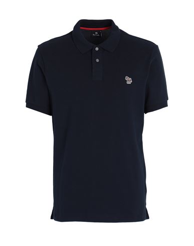 Man Polo shirt Midnight blue Size M Organic cotton