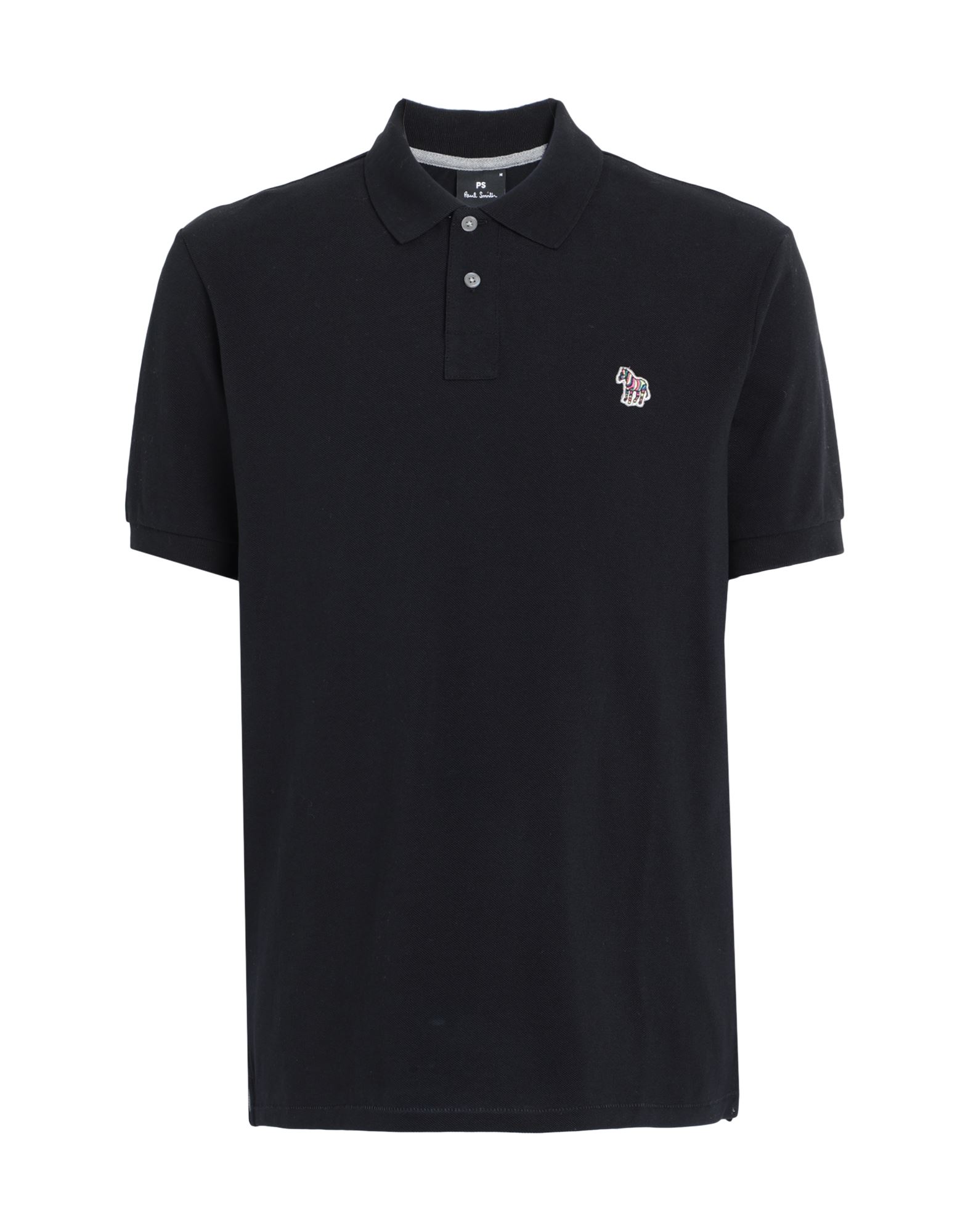 PS BY PAUL SMITH PS PAUL SMITH MAN POLO SHIRT BLACK SIZE S ORGANIC COTTON