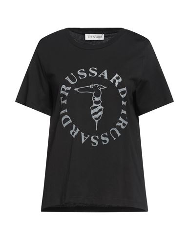 Trussardi Woman T-shirt Black Size Xs Cotton