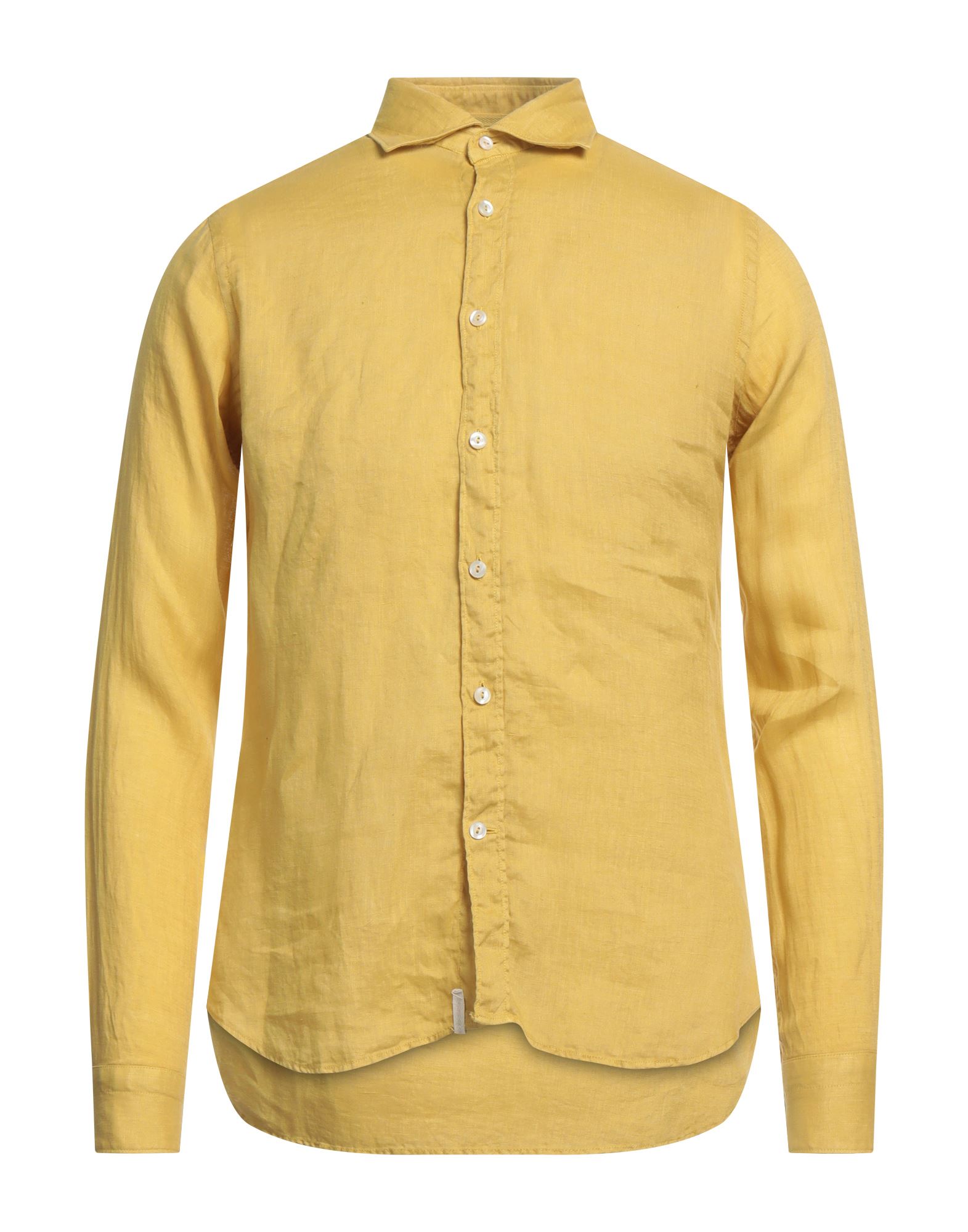 Tintoria Mattei 954 Shirts In Yellow