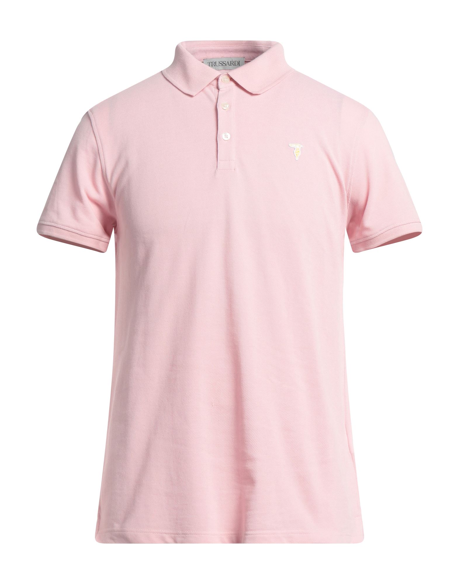 Trussardi Polo Shirts In Pink