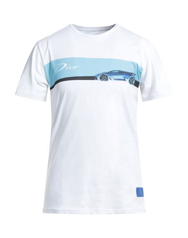 Shop Bugatti Man T-shirt White Size S Cotton