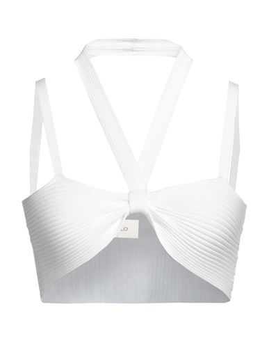 Vicolo Woman Top White Size Onesize Viscose, Polyester