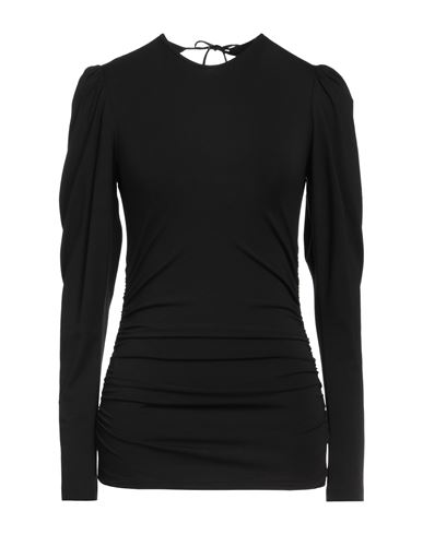 Pinko Woman T-shirt Black Size L Lyocell, Elastane