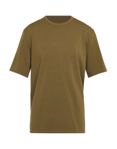 Tela Genova Man T-shirt Military Green Size S Organic Cotton