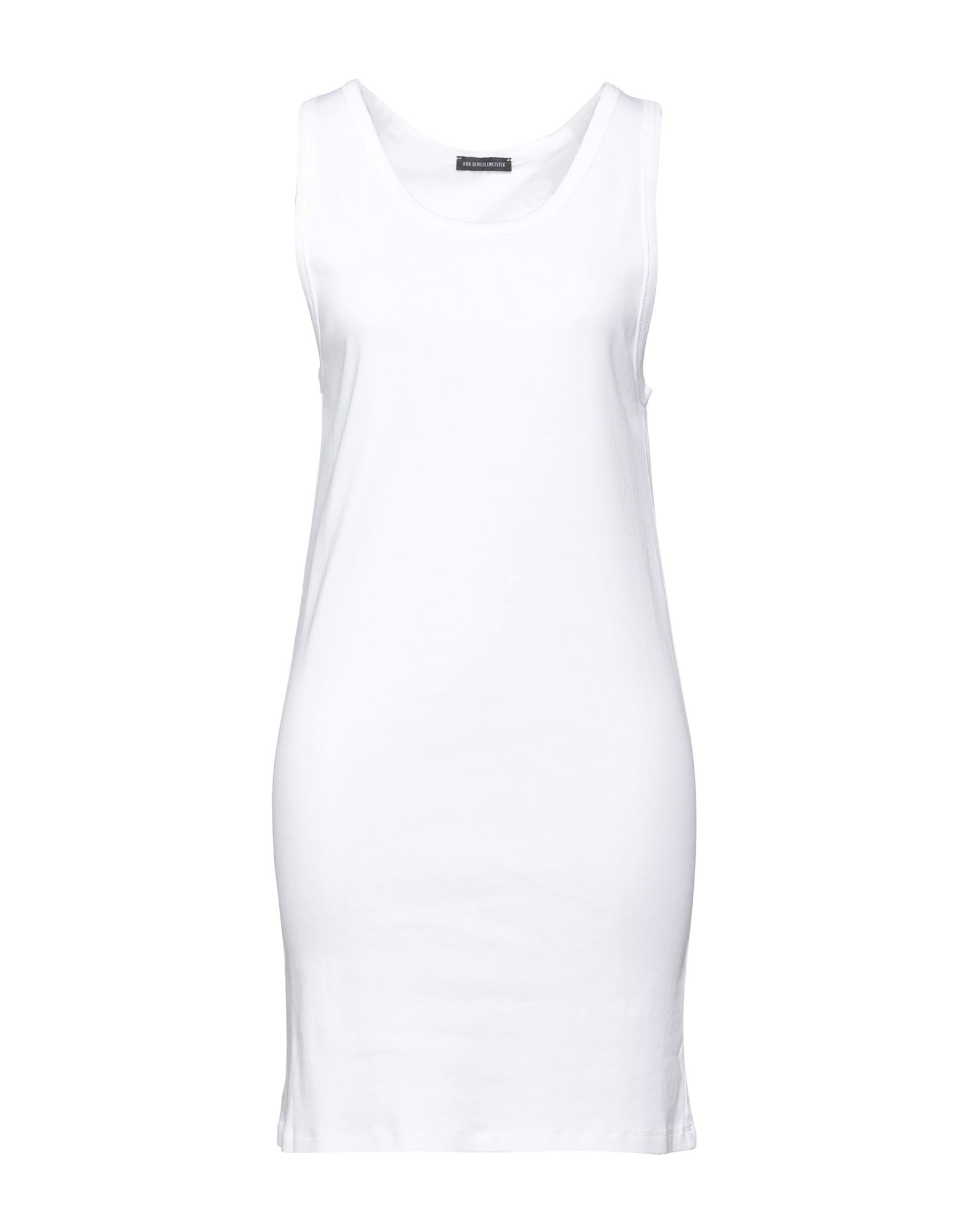 Ann Demeulemeester Tank Tops In White