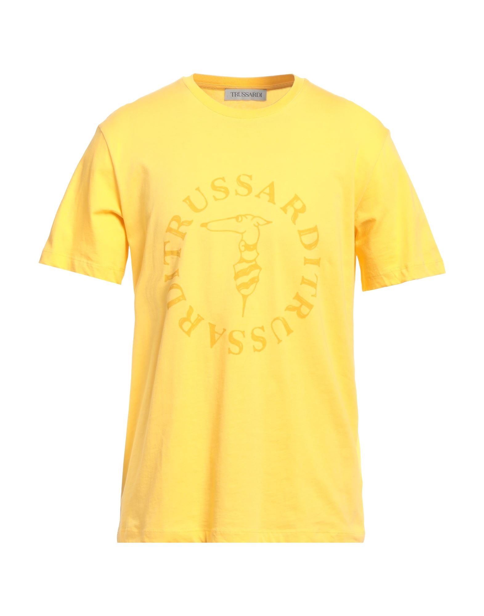 Trussardi T-shirts In Yellow