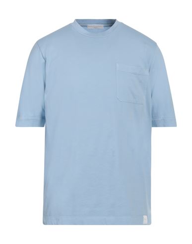 Daniele Fiesoli Man T-shirt Light Blue Size L Cotton