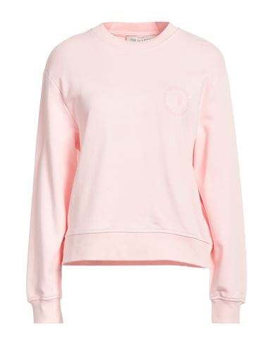 Trussardi Woman Sweatshirt Pink Size Xxs Cotton, Elastane