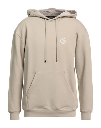 Limitato Man Sweatshirt Sand Size Xl Cotton, Elastane In Neutral