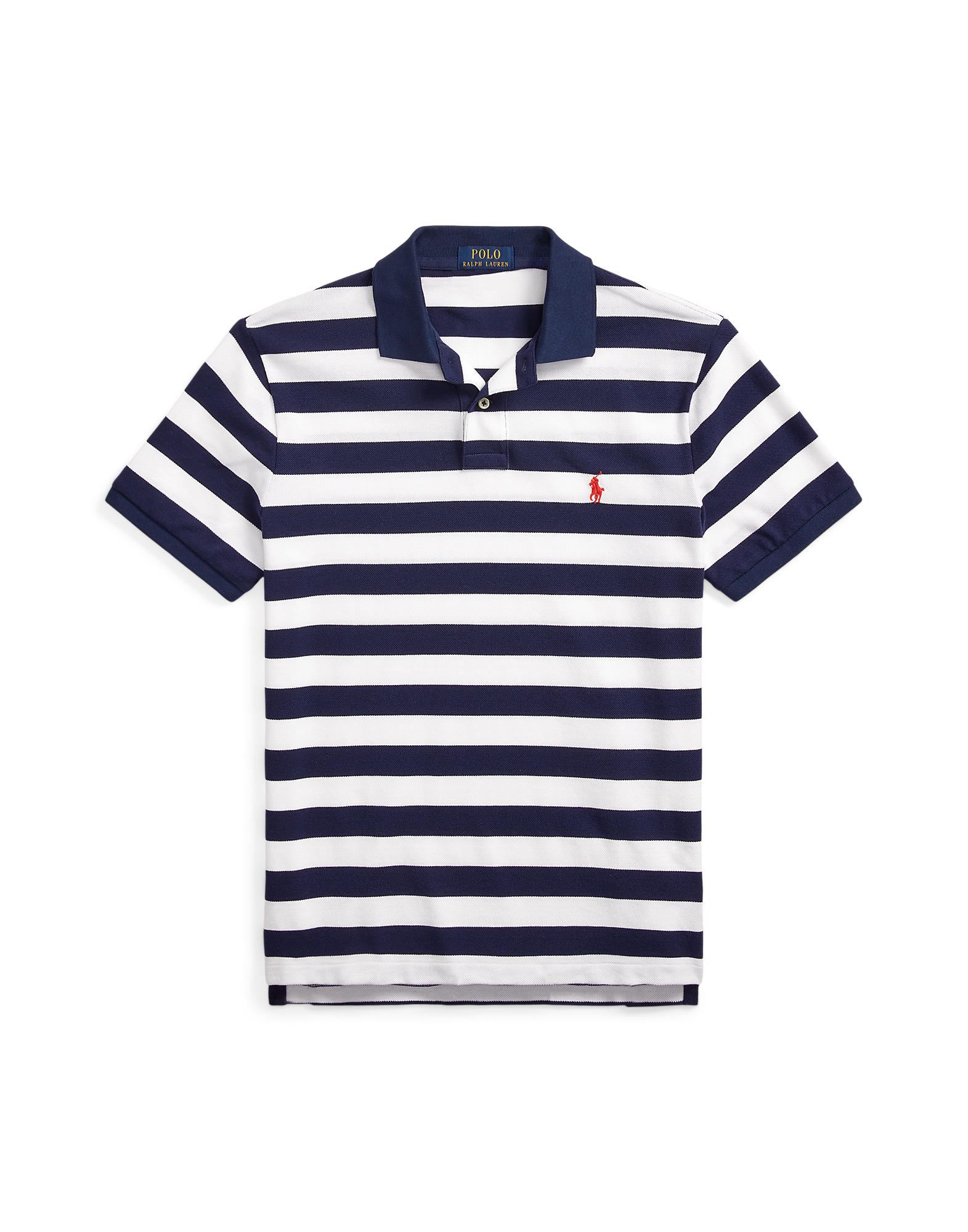 Machtigen druk Streng Polo Ralph Lauren Polo Shirts In Blue | ModeSens