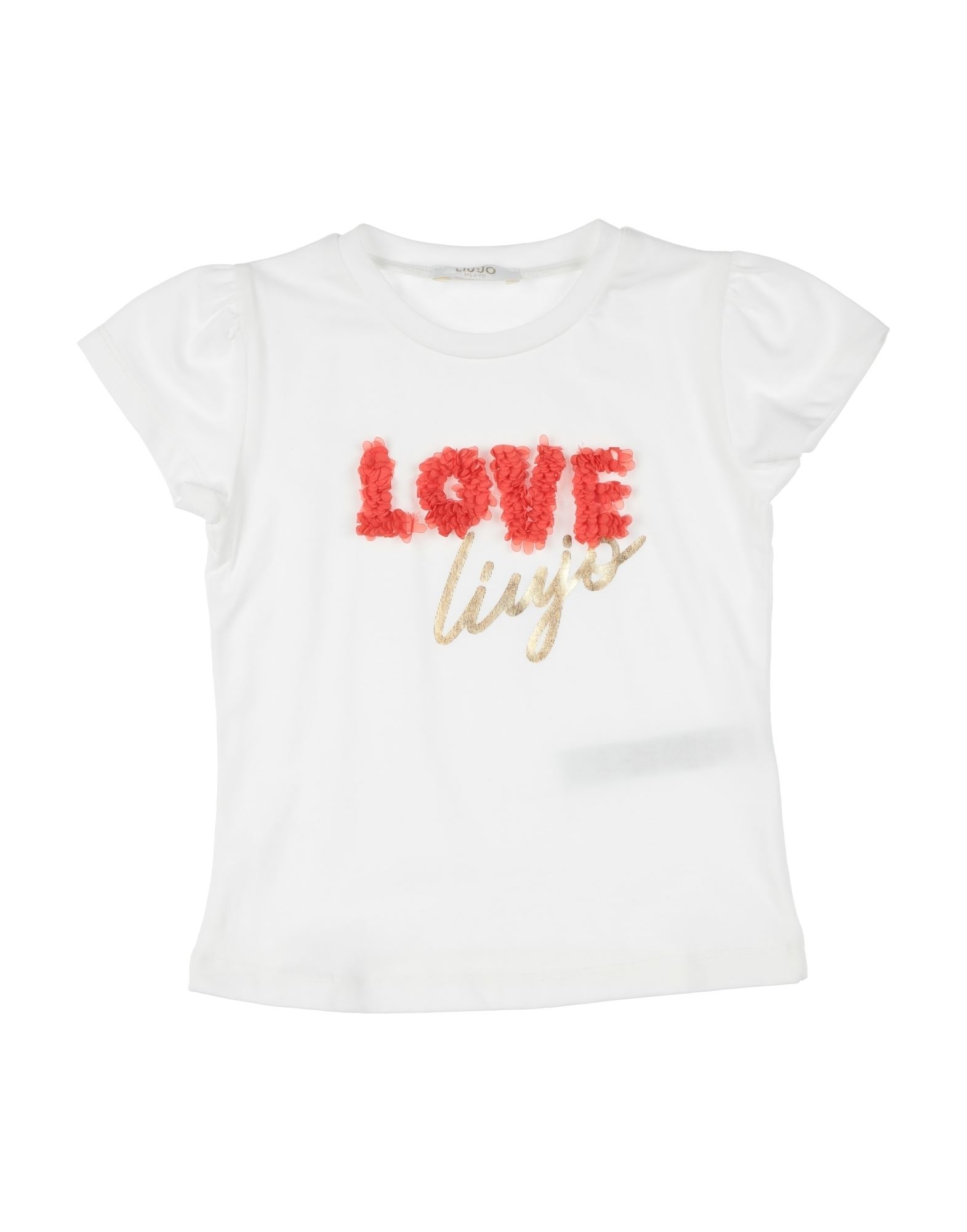 Liu •jo Kids' Liu Jo T-shirts In White