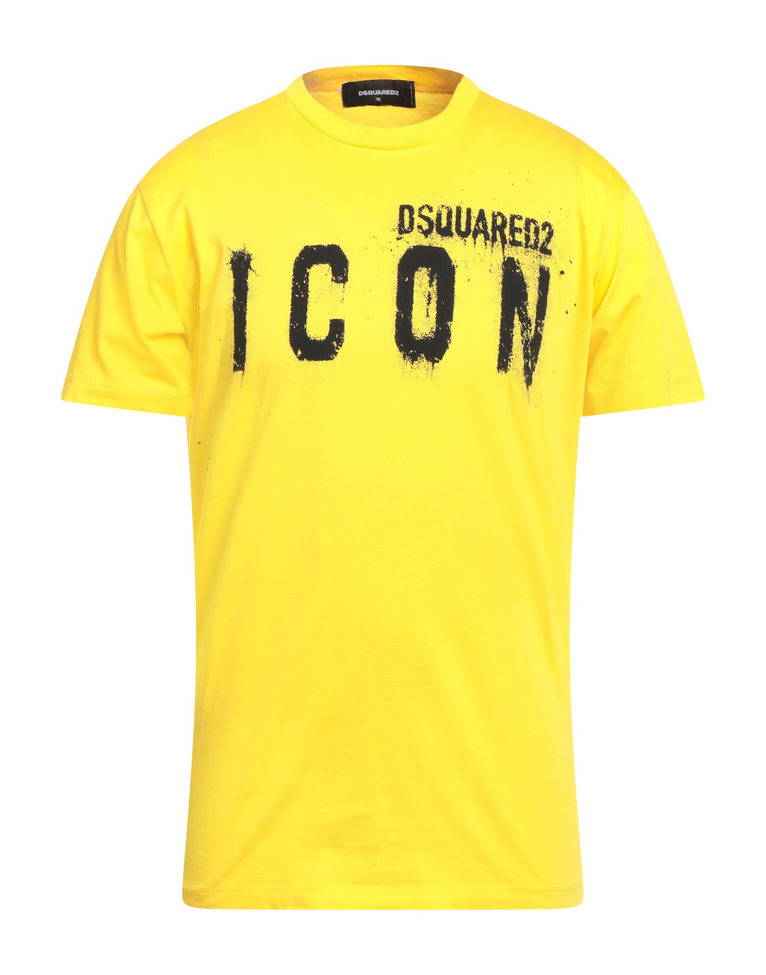 Dsquared2 T-shirts In Yellow