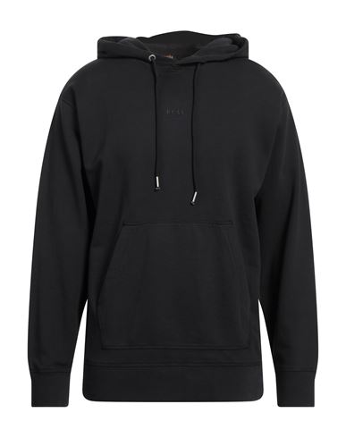 Hugo Boss Boss Man Sweatshirt Black Size L Cotton, Elastane