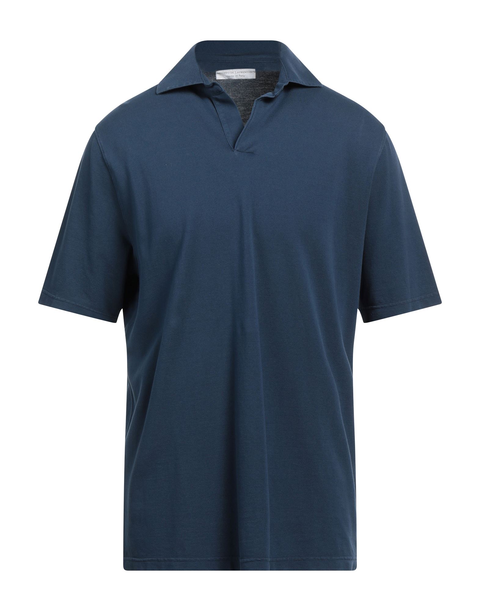 Filippo De Laurentiis Polo Shirts In Blue