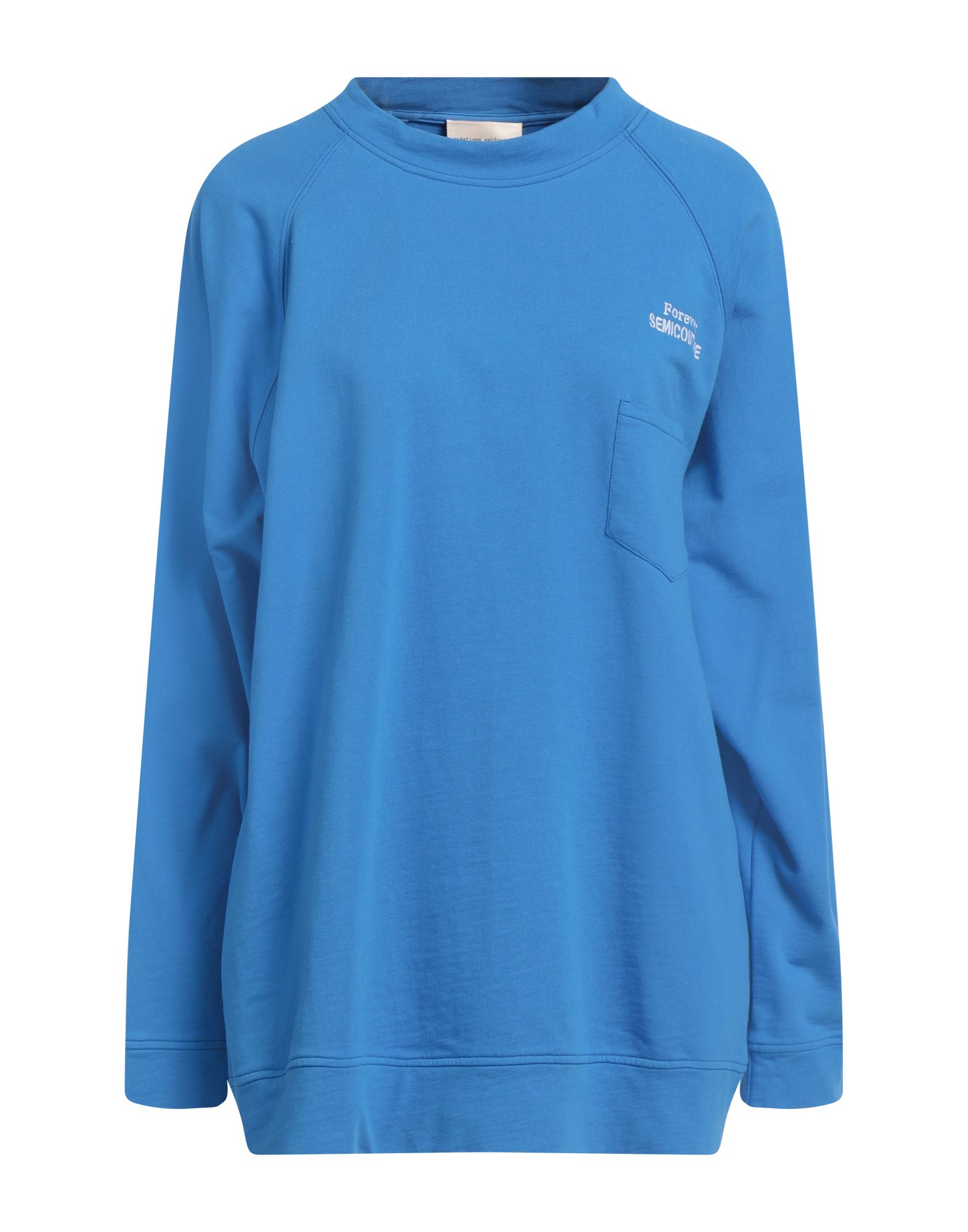 Semicouture Sweatshirts In Blue