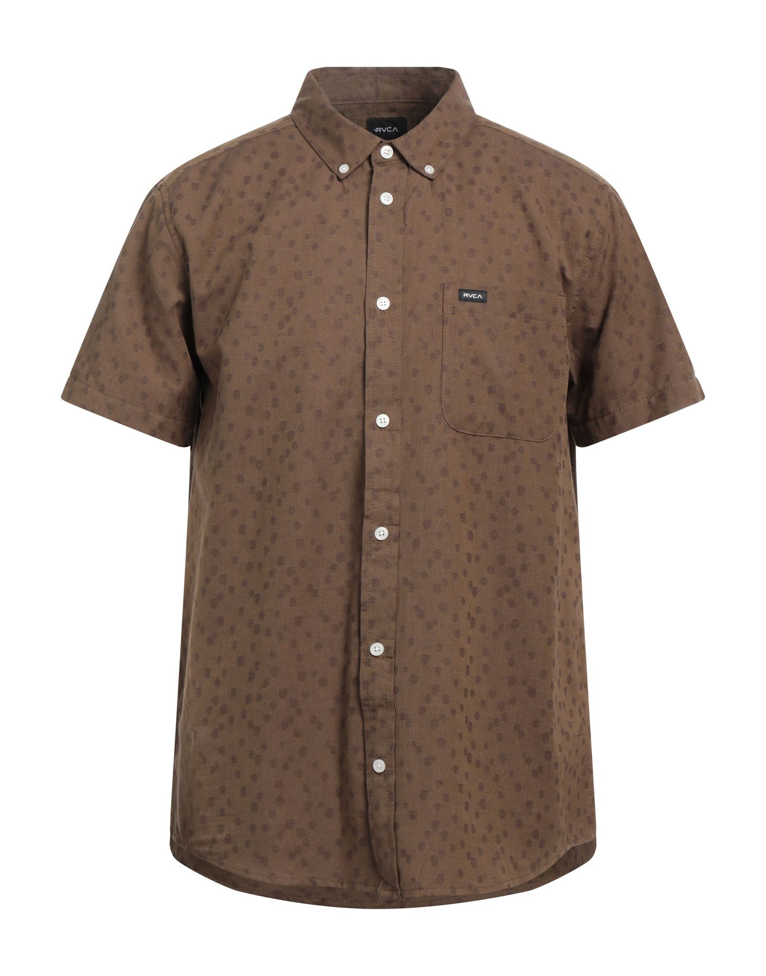 Rvca Shirts In Brown