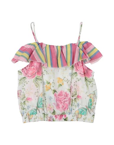 Laura Biagiotti Dolls Babies'  Toddler Girl Blouse Pink Size 3 Cotton