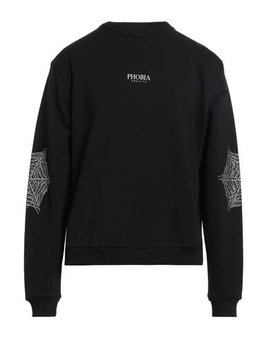 Shop Phobia Archive Man Sweatshirt Black Size L Cotton
