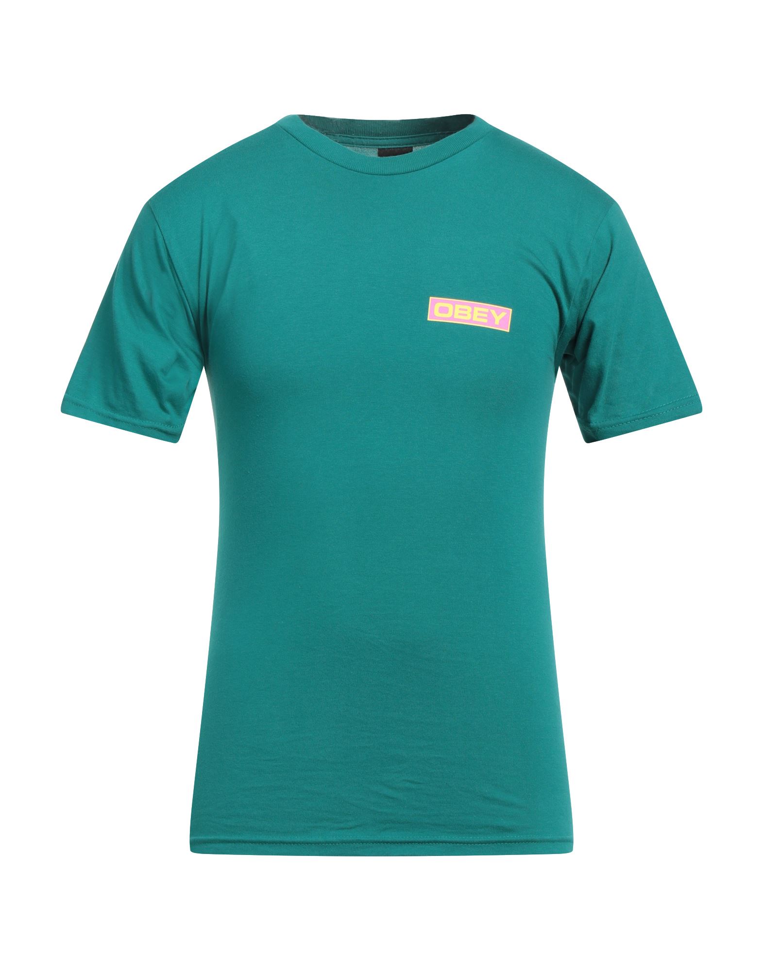 Obey T-shirts In Green