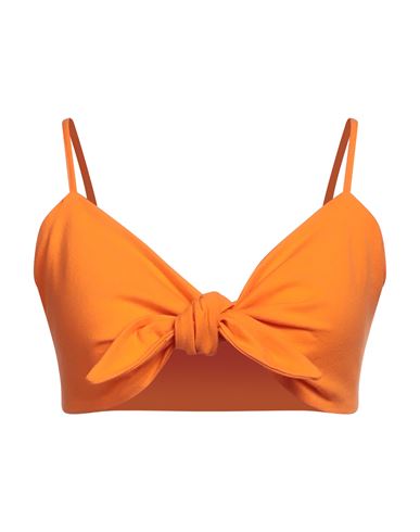 Merci .., Woman Top Orange Size Xs Viscose, Elastane