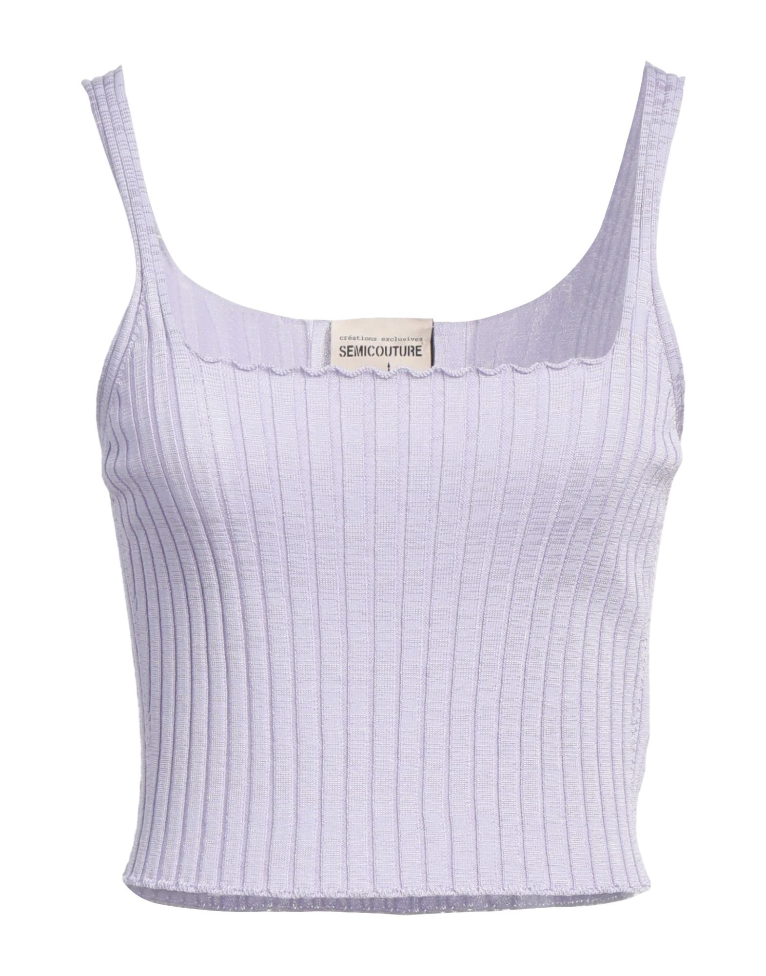 Semicouture Tops In Purple