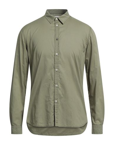 Officina 36 Man Shirt Military Green Size M Cotton