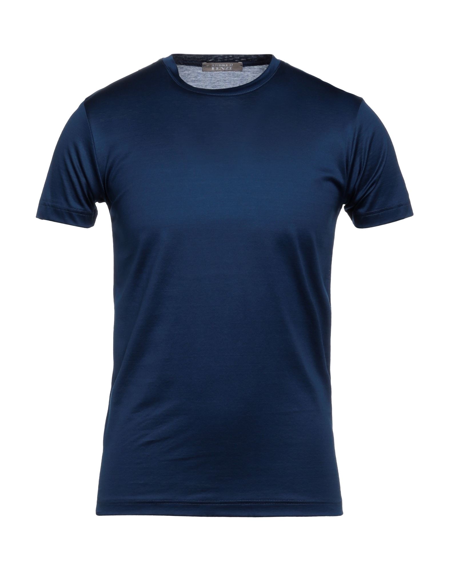 Andrea Fenzi T-shirts In Navy Blue