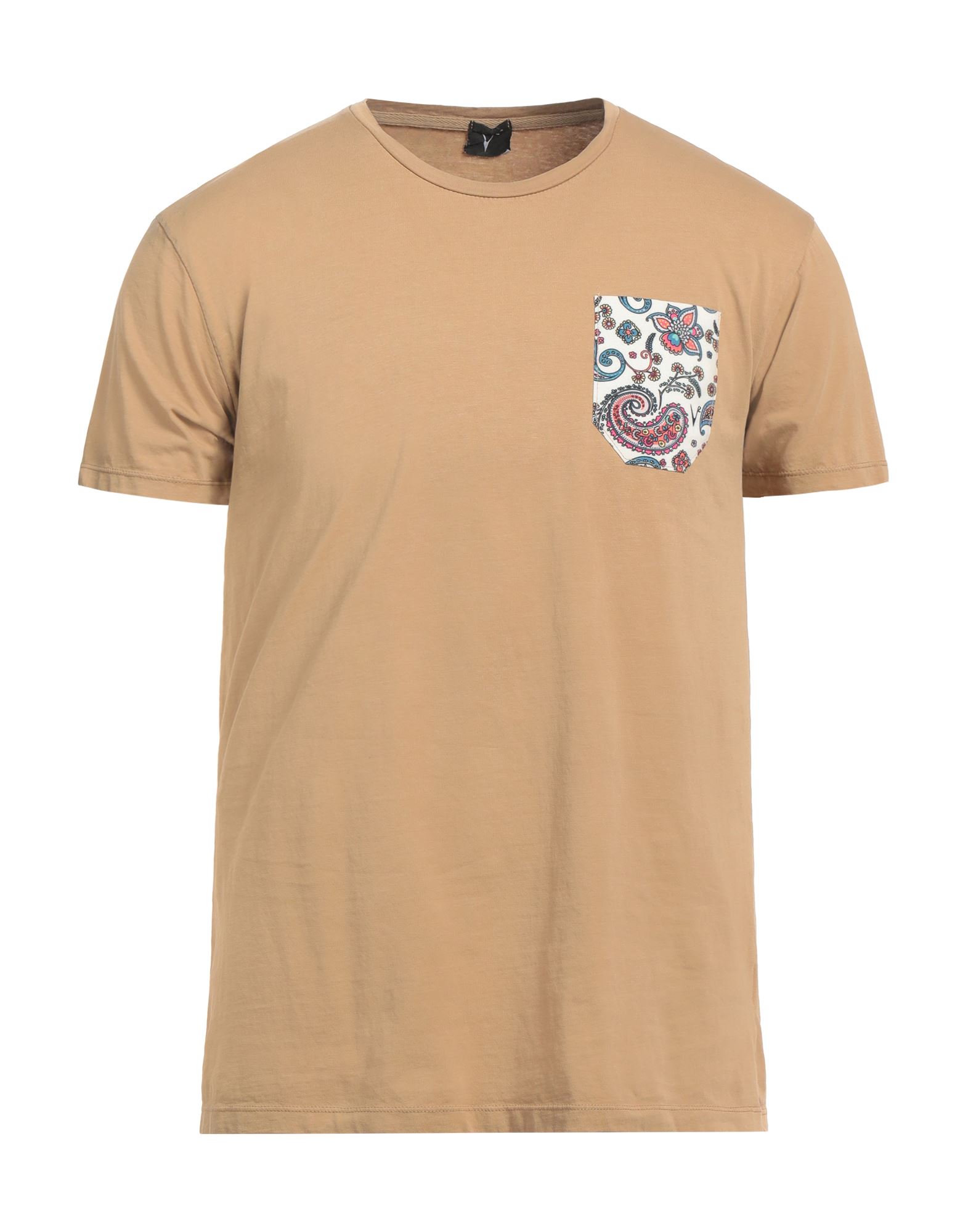 V2® Brand T-shirts In Brown