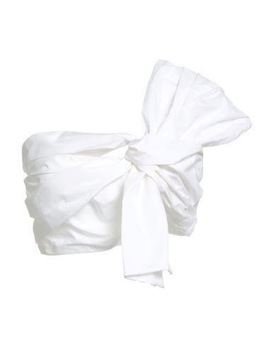 Zahjr Woman Top White Size M Cotton In White