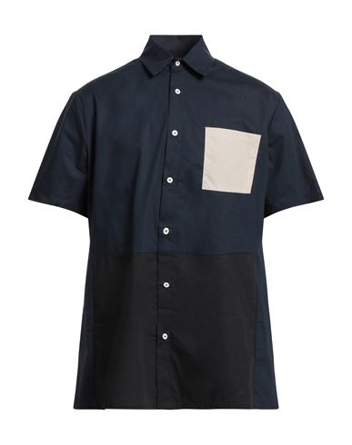C.9.3 Man Shirt Midnight Blue Size S Cotton