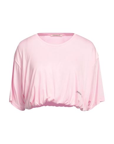 Hinnominate Woman T-shirt Pink Size M Modal