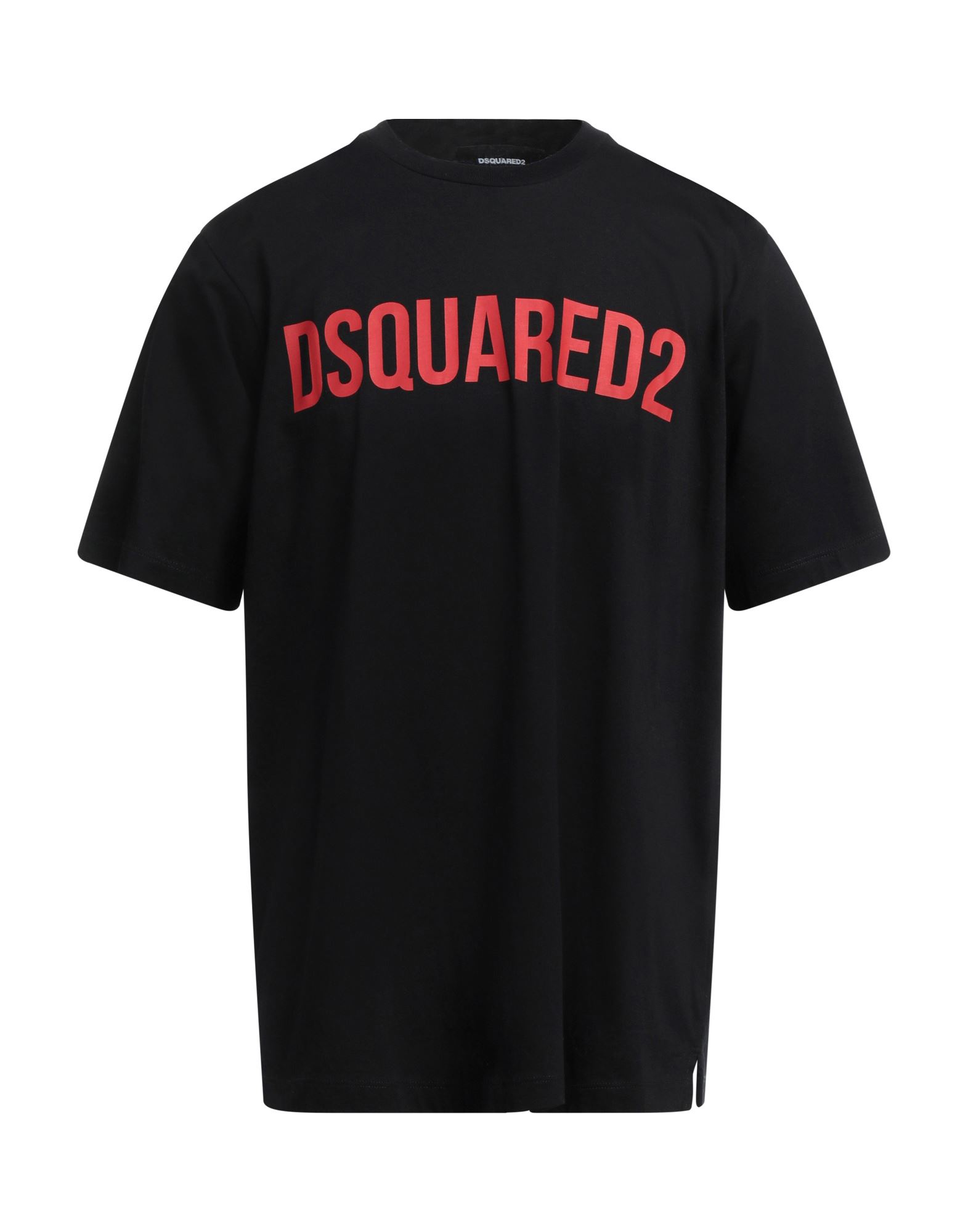 Dsquared2 Black Cotton T-shirt