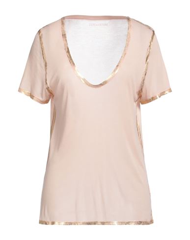 Zadig & Voltaire Woman T-shirt Blush Size L Modal In Pink