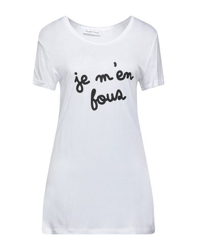 Quantum Courage Woman T-shirt White Size L Viscose