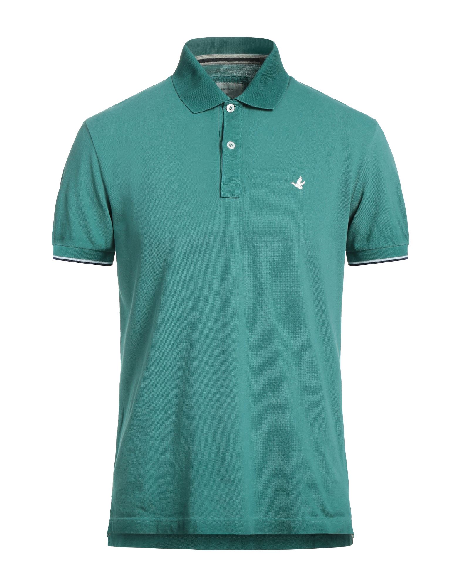 Brooksfield Polo Shirts In Green
