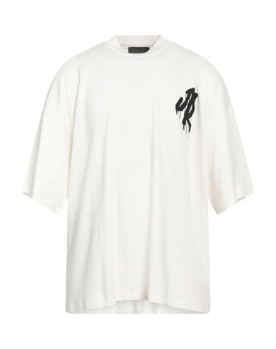 Richmond Man T-shirt Off White Size 3xl Cotton