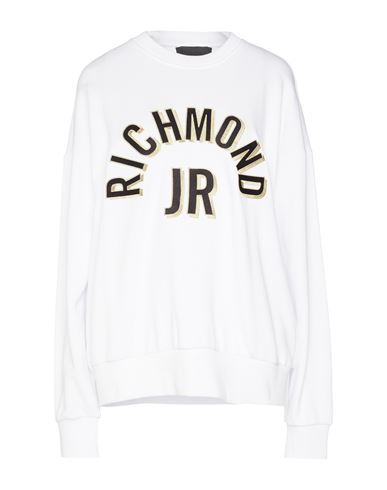 John Richmond Woman Sweatshirt White Size Xl Cotton