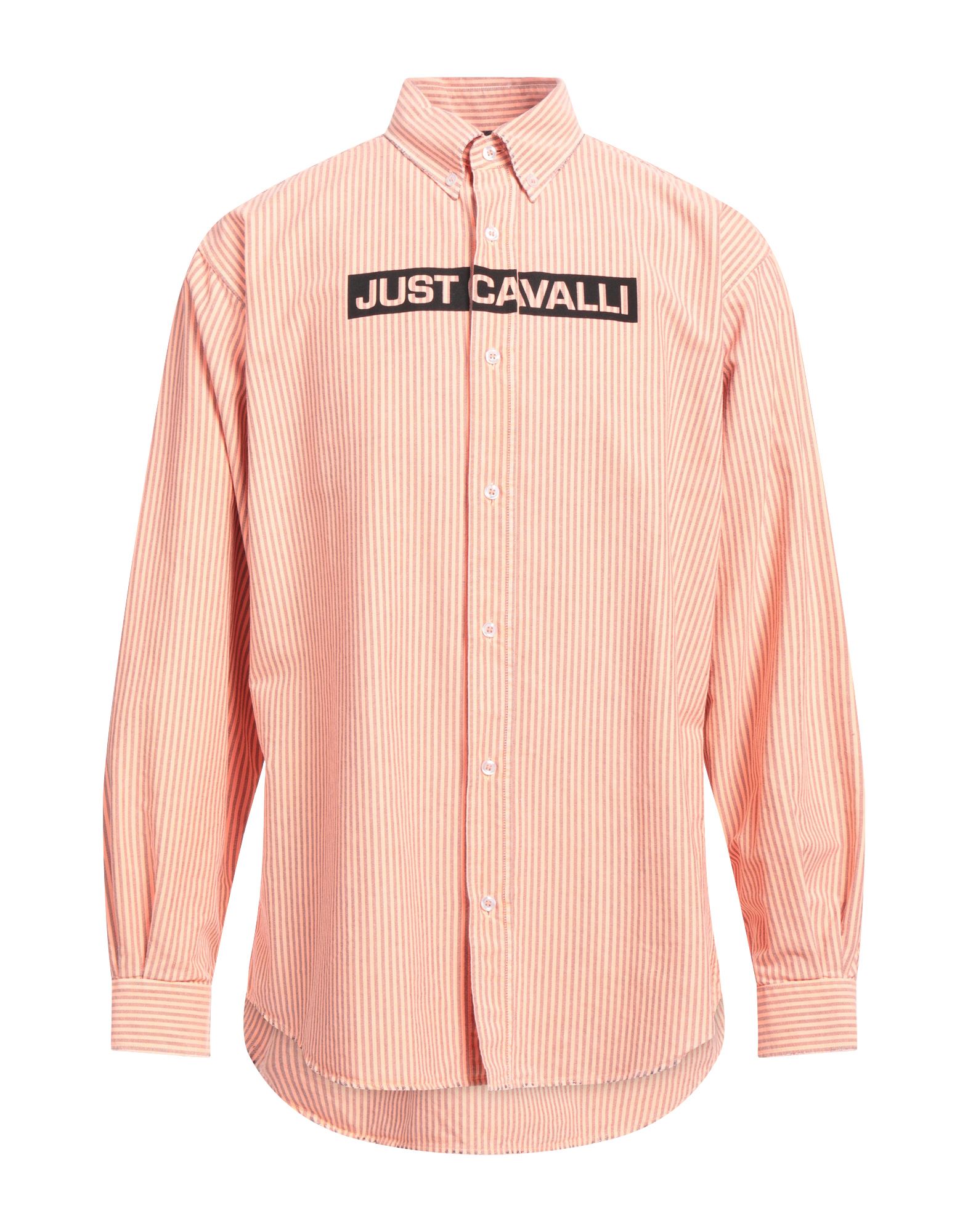 Just Cavalli Shirts In Orange