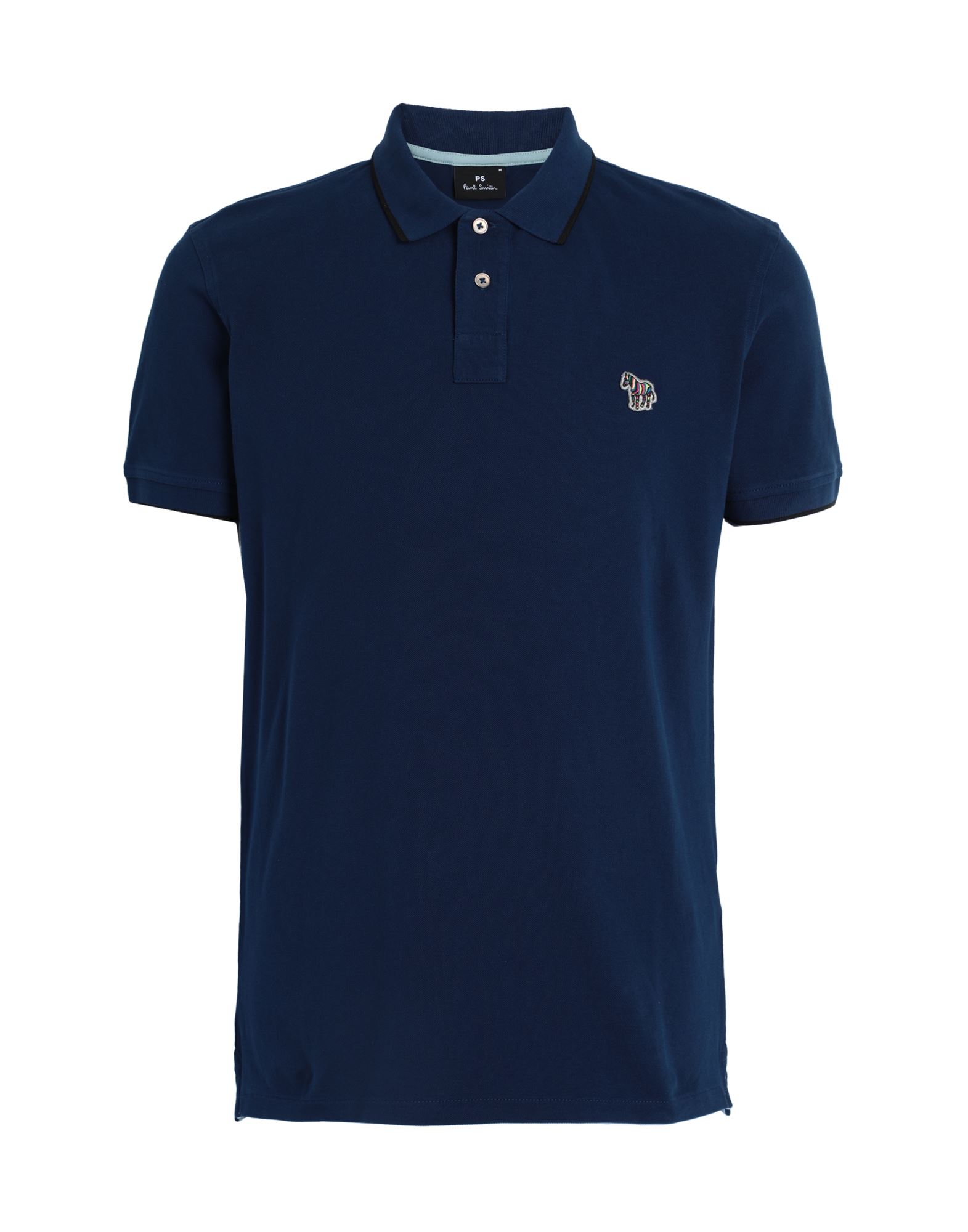Ps By Paul Smith Ps Paul Smith Man Polo Shirt Navy Blue Size Xl Organic Cotton