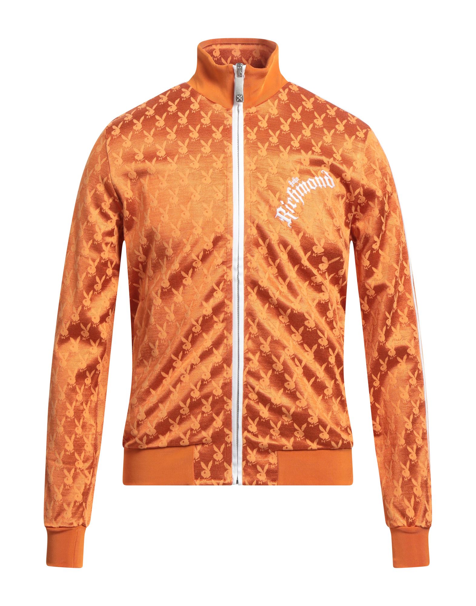 John Richmond X Playboy Sweatshirts In Orange