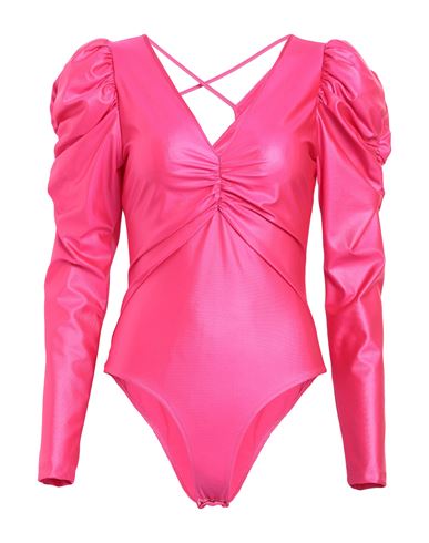 Aniye By Woman Bodysuit Fuchsia Size 8 Polyamide, Elastane In Pink