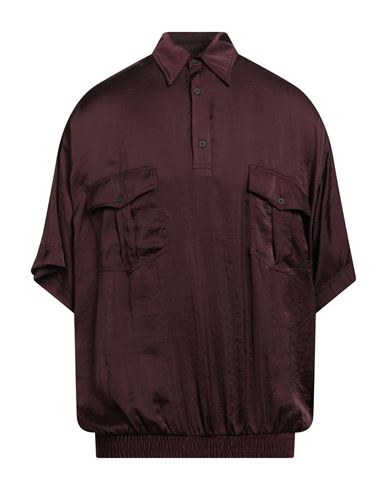 C.9.3 Man Polo Shirt Deep Purple Size Xl Polyester