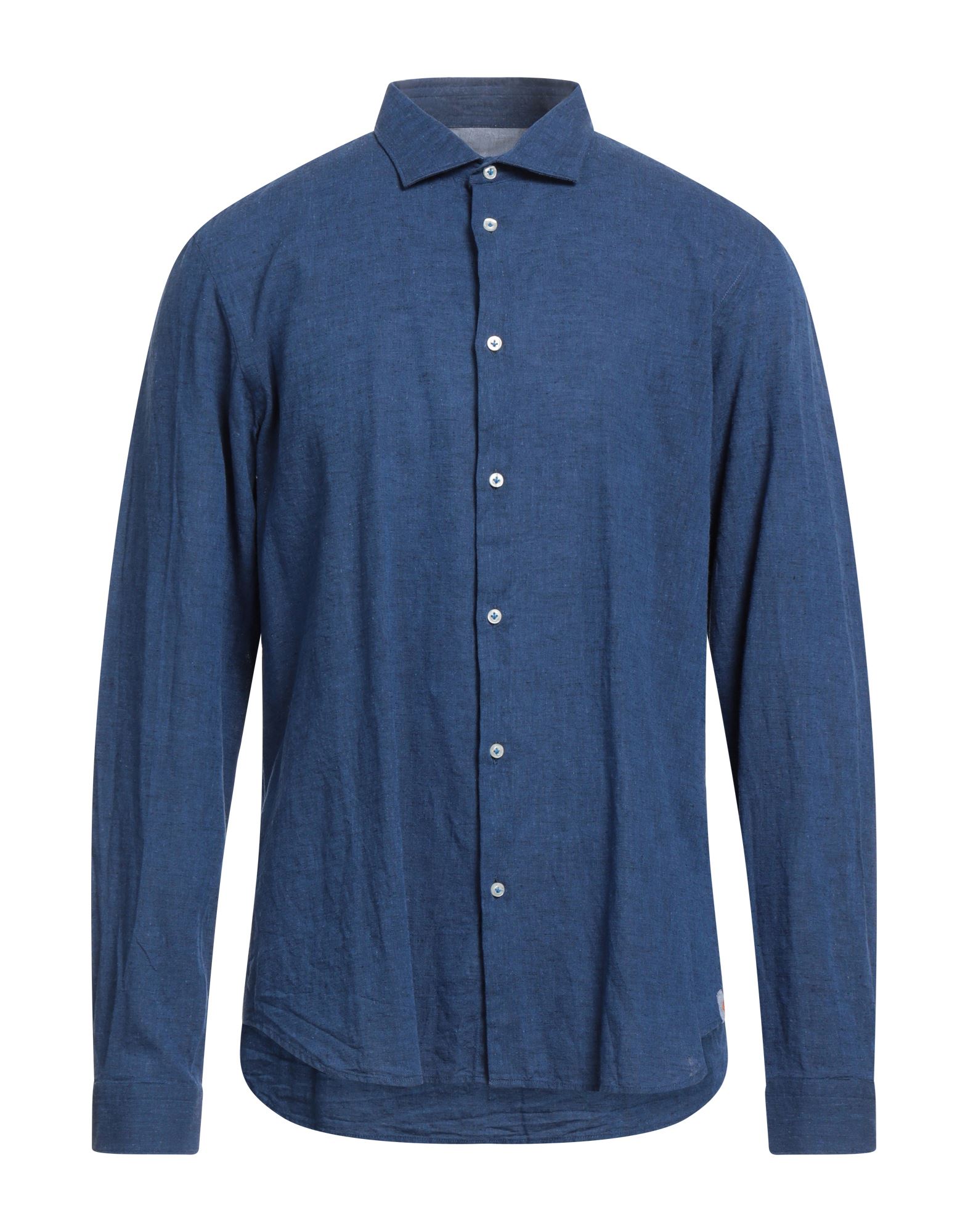Manuel Ritz Shirts In Navy Blue